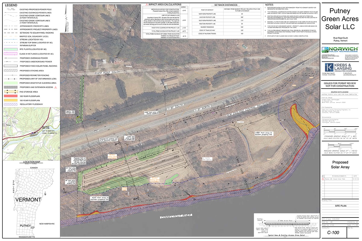 20241010 NST_Putney Green Acres_C-100 Site Plan_revA (10-10-24)